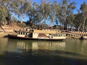 Echuca and the Murray paddlesteamer